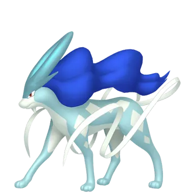 #0245 Suicune Shiny 6IV Hidden Ability In-game Trade Pkm Go